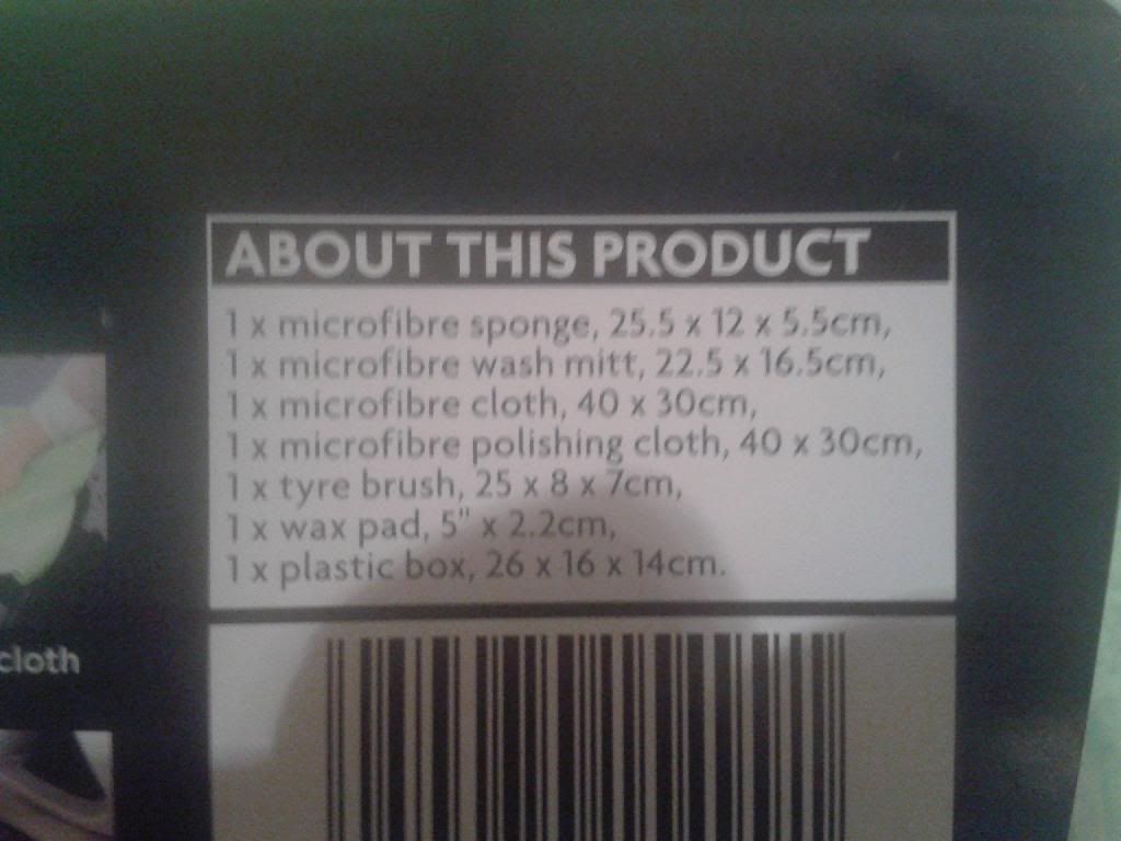 Asda Car cleaning kit. Styling and Car Care BRISKODA